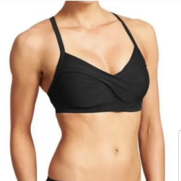 Athleta Other - Athleta black swim top
